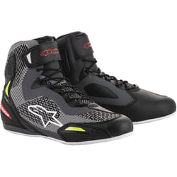 Alpinestars 2510319-1315-11 Chaussure de moto Mâle Adulte Noir, Gris, Jaune