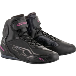 Alpinestars Stella Faster-3 Chaussures de moto de dames, noir-rose, taille 44 pour Femmes