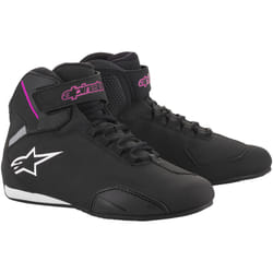 Alpinestars 2515719-1039-10 Chaussure de moto Femelle Adulte Noir, Fuchsia