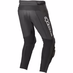 Alpinestars Track v2 Pantalon de moto en cuir, noir, taille 48 pour Hommes