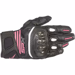 Alpinestars 3517319-1039-L, Moto, L, SML, Adulte, Femelle, Noir, Fuchsia