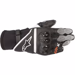 Alpinestars GP X V2 Gants de moto, noir-blanc, taille 3XL