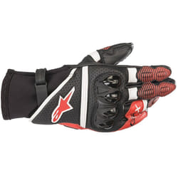 Alpinestars GP X V2 Gants de moto, noir-blanc-rouge, taille 2XL