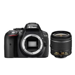 Nikon D5300 + AF-P 18-55mm VR Kit d'appareil-photo SLR 24,2 MP CMOS 6000 x 4000 pixels Noir