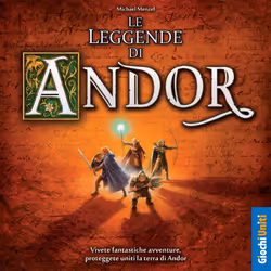 Giochi Uniti Le Leggende di Andor, Jeu de société, Jeu de rôles, 10 an(s)