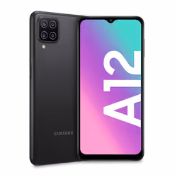 TIM Samsung Galaxy A12, 16,5 cm (6.5"), 720 x 1600 pixels, 4 Go, 128 Go, 48 MP, Noir