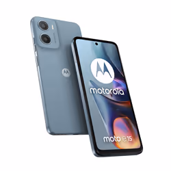 Motorola moto e15, 16,9 cm (6.67"), 2 Go, 64 Go, 32 MP, Android 14 Go edition, Bleu