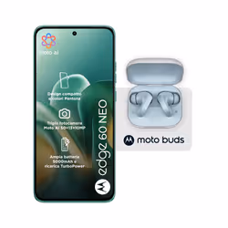 Motorola edge 60 neo + Moto Buds PG38C05749 8 Go 256 Go Vert - Vue supplémentaire 7