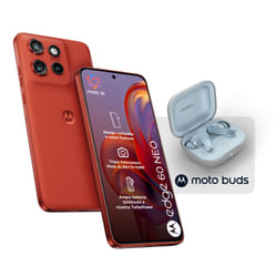 Motorola edge 60 neo + Moto Buds PG38C05749 8 Go 256 Go Rouge