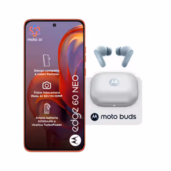 Motorola edge 60 neo + Moto Buds PG38C05749 8 Go 256 Go Rouge - Vue supplémentaire 3