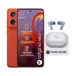 Motorola edge 60 neo + Moto Buds PG38C05749 8 Go 256 Go Rouge - Vue supplémentaire 4