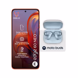 Motorola edge 60 neo + Moto Buds PG38C05749 8 Go 256 Go Rouge - Vue supplémentaire 7