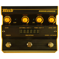 Markbass Super Synth Pédale d'effets Noir, Jaune