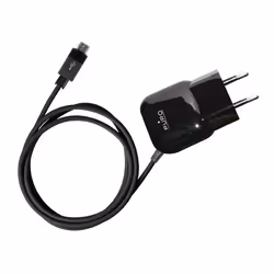 PURO MTCMICROBLK, Intérieure, Secteur, 5 V, 1 A, Noir