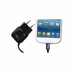 PURO MTCMICROBLK chargeur d'appareils mobiles Téléphone portable Noir Secteur Intérieure