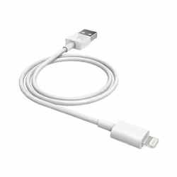 PURO 1.0m Lightning - USB 2.0 1 m Blanc