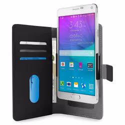 PURO UNIWALLET3BLKXXL, Folio, Toutes marques, 15,2 cm (6"), Noir