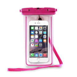 PURO WaterProof 14,5 cm (5.7") Étui Rose, Transparent
