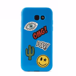 PURO SGGA517PM1BLUE, Housse, Samsung, Galaxy A5 (2017), 13,2 cm (5.2"), Bleu, Vert, Rouge, Blanc, Jaune