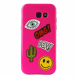 PURO SGGA317PM1PNK, Housse, Samsung, Galaxy A3, Multicolore