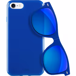 PURO Sunny Kit, Housse, Apple, iPhone 7, 11,9 cm (4.7"), Bleu