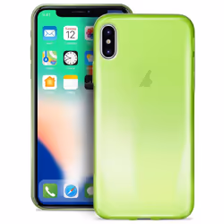 PURO 0.3 Nude, Housse, Apple, iPhone X, 14,7 cm (5.8"), Vert
