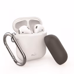 PURO APCASE1, Emplacement, Silicone, Gris, Blanc