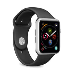 PURO ICON Apple Watch Band Bande Noir Silicone