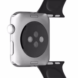 PURO ICON Apple Watch Band Bande Noir Silicone