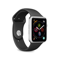 PURO ICON Apple Watch Band Bande Noir Silicone