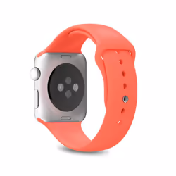 PURO ICON Apple Watch Band Bande Corail Silicone