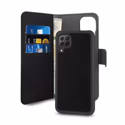 PURO HWP40LBOOKC3BLK 6.4" Étui avec portefeuille Noir