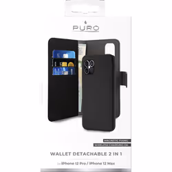 Bigben Connected PUROFOLIOMAGNIP1261B 6.1" Étui avec portefeuille Noir