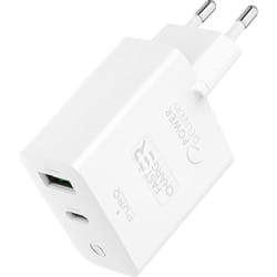 BIG BEN PUROCS32WUSBACWT chargeur d'appareils mobiles Chargeur électrique, Smartphone, Tablette Blanc Secteur Charge rapide Intérieure