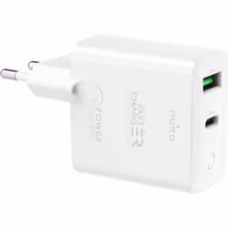 BIG BEN PUROCS32WUSBACWT chargeur d'appareils mobiles Chargeur électrique, Smartphone, Tablette Blanc Secteur Charge rapide Intérieure - Vue supplémentaire 2