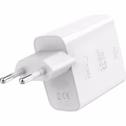 BIG BEN PUROCS32WUSBACWT chargeur d'appareils mobiles Chargeur électrique, Smartphone, Tablette Blanc Secteur Charge rapide Intérieure - Vue supplémentaire 3