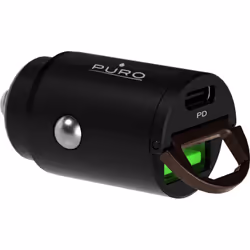 BIG BEN PUROCAC30WUSBACBK chargeur d'appareils mobiles Chargeur électrique, Smartphone, Tablette Noir Allume-cigare Charge rapide Auto