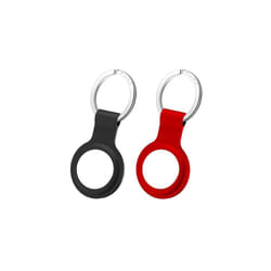 Accessoire tracker Bluetooth PURO 2 Keychain Silicon for AirTag Black/Red