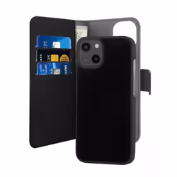 PURO IPC1354BOOKC3BLK 13,7 cm (5.4") Étui avec portefeuille Noir