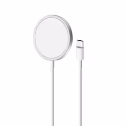 PURO CUSBCMAG1WHI chargeur d'appareils mobiles Smartphone Blanc USB Recharge sans fil Intérieure