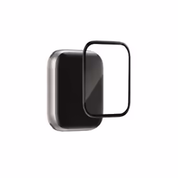PURO SDFRAW41BLK, Protecteur d'écran, Smartwatch, Noir, Transparent, Apple, Apple Watch 7, 8, polyméthacrylate de méthyle (PM ...