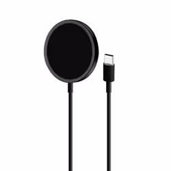 PURO CUSBCMAG1BLK chargeur d'appareils mobiles Smartphone Noir USB Recharge sans fil Intérieure - Vue supplémentaire 2