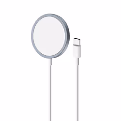 PURO CUSBCMAG1LBLUE, Intérieure, USB, Recharge sans fil, 1 m, Bleu