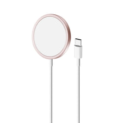 PURO CUSBCMAG1ROSE chargeur d'appareils mobiles Smartphone Rose USB Recharge sans fil Intérieure