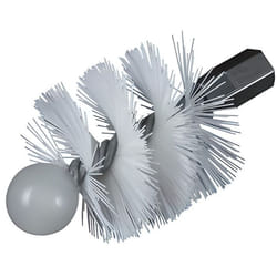 Kit de ramonage à poêle RIBITECH - Herisson ronds en Nylon 100 mm
