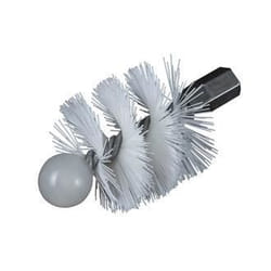 Kit de ramonage à poêle - RIBITECH - Herisson ronds 120 mm - Nylon - Diamètre 120 mm