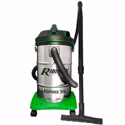 Aspirateur cuve eau et poussières Aspirix 30 L Ribimex PRASP30IT/PEX avec prise électroportatif. Aspire aussi bien l'eau que  ...