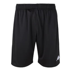Short de football pour homme Kappa Zenio - noir - taille XL - 100% polyester