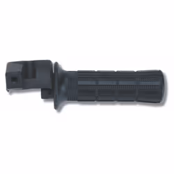 Domino POIGNEE DE GAZ POUR MBK , YAMAHA 50 BOOSTER, AXIS,BREEZE, AVEC REVETEMENTS, noir