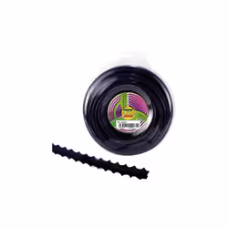 Ligne professionnelle Platinum en nylon pour de'broussailleuses 4,0 mm 15 m dentele'e adapte'e a' une utilisation intense et  ...